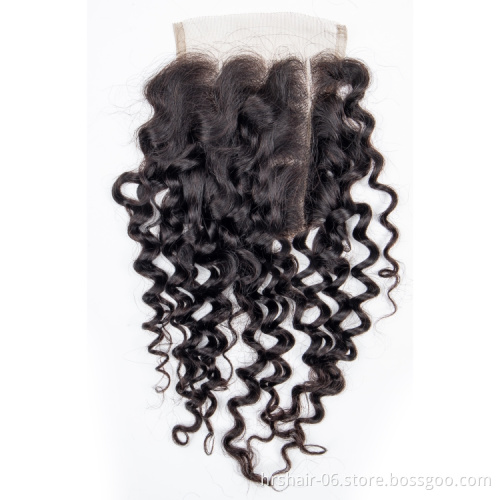 Cheap Malaysian hair vendors 40 inch human hair bundles with closure wholesale deep curly raw Malaysian hair